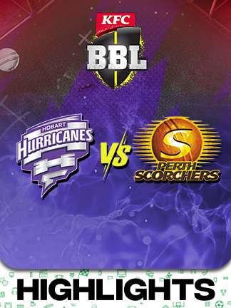 BBL 2025-26 highlights - Hobart Hurricanes vs Perth Scorchers