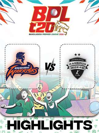 BPL 2025-26 highlights - Rajshahi Warriors vs Rangpur Riders