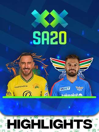 SA20 2025/26 - Joburg Super Kings vs Durban's Super Giants