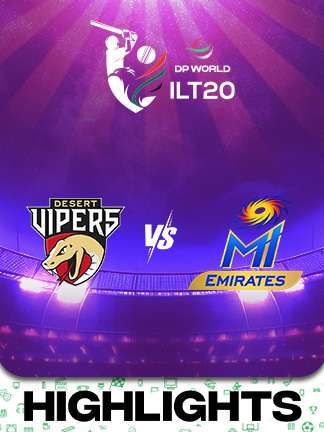 International Leaguse T20 2025/26 - Highlights - Desert Vipers vs MI Emirates - Final