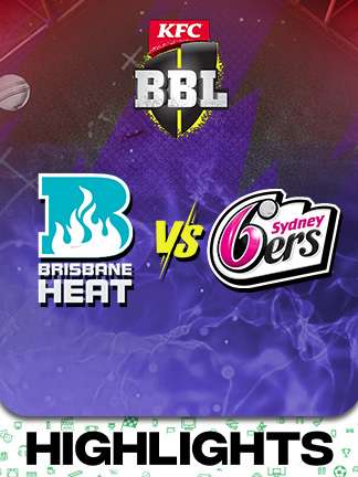 BBL 2025-26 highlights - Sydney Sixers	vs Brisbane Heat