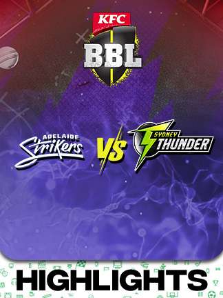 BBL 2025-26 highlights - Adelaide Strikers vs Sydney Thunder