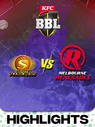 BBL 2025-26 highlights - Perth Scorchers vs Melbourne Renegades