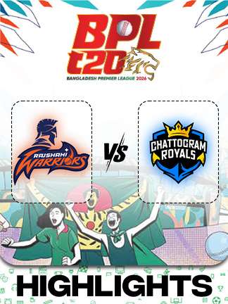 BPL 2025-26 highlights - Rajshahi Warriors vs Chattogram Royals