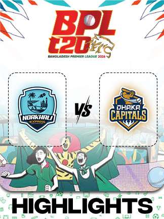 BPL 2025-26 highlights - Noakhali Express vs Dhaka Capitals