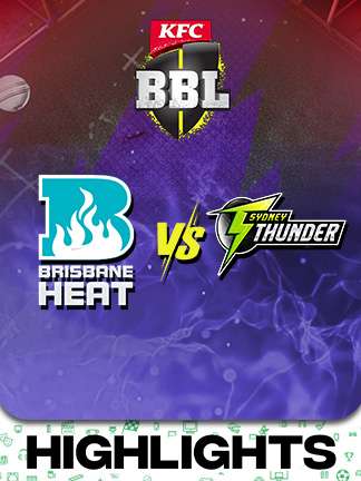 BBL 2025-26 highlights - Brisbane Heat vs Sydney Thunder