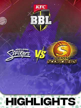 BBL 2025-26 highlights - Adelaide Strikers vs Perth Scorchers