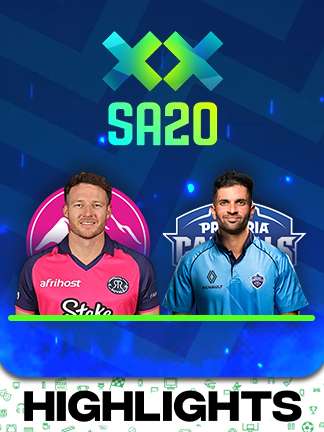SA20 2025/26 - Paarl Royals vs Pretoria Capitals