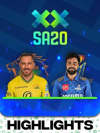 SA20 2025/26 - Joburg Super Kings vs MI Cape Town