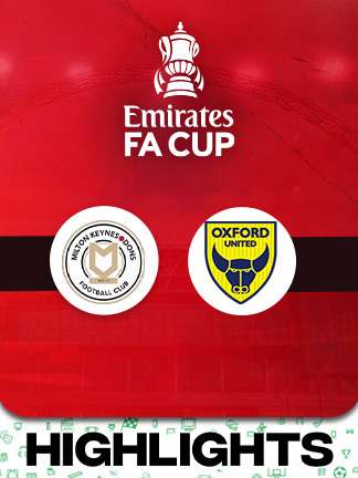 FA Cup 2025/26 - Milton Keynesdons vs Oxford United