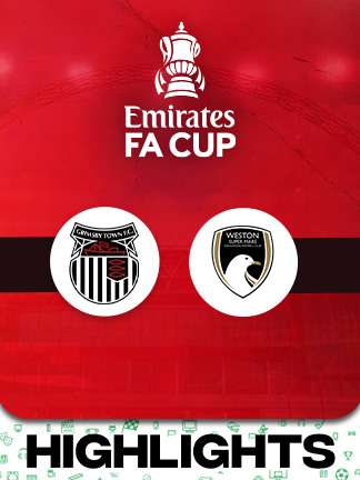FA Cup 2025/26 - Grims by Town vs Weston SuperMare