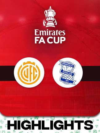 FA Cup 2025/26 - Cambridge United vs Birmingham City