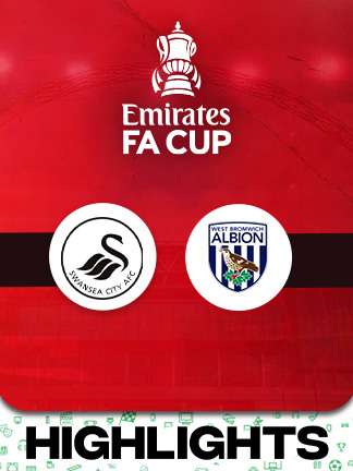 FA Cup 2025/26 - Swansea City vs West Bromwich Albion