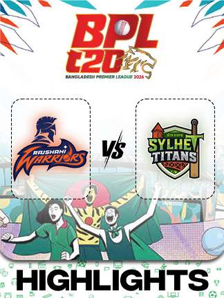 BPL 2025-26 highlights - Rajshahi Warriors vs Sylhet Titans