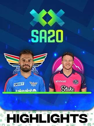 SA20 2025/26 - Durban's Super Giants vs Paarl Royals