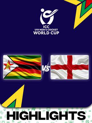 Zimbabwe U-19 vs England U-19 - Highlights