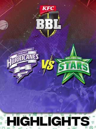 BBL 2025-26 highlights - Hobart Hurricanes vs Melbourne Stars