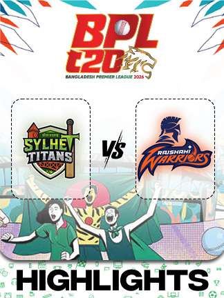 BPL 2025-26 highlights - Rajshahi Warriors vs Sylhet Titans