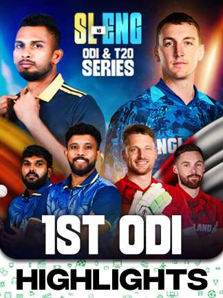 England vs Sri Lanka Highlights - 1st ODI