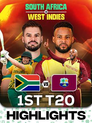 South Africa vs West Indies  - 1st T20i