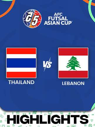 AFC Futsal Asian Cup 2026 - THA vs LBN