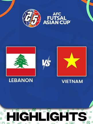AFC Futsal Asian Cup 2026 - LBN vs VIE