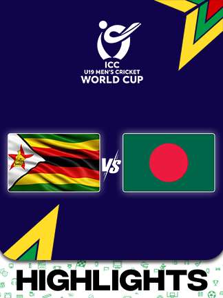 Zimbabwe U-19 vs Bangladesh U-19 - Highlights