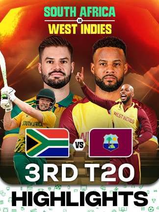 South Africa vs West Indies  - 3rd T20i