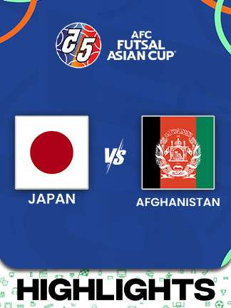AFC Futsal Asian Cup 2026 - JPN vs AFG
