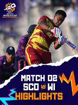 Scotland vs West Indies - 2nd Match Highlights