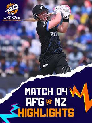 Afghanistan vs New Zealand - 4th Match Highlights
