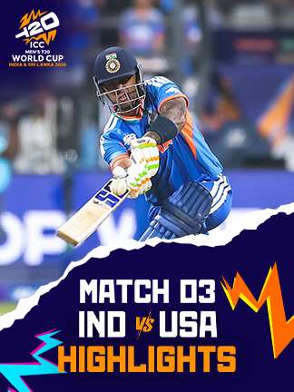 India vs USA - 3rd Match Highlights