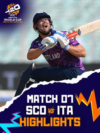 Scotland vs Italy - 7th Match Highlights