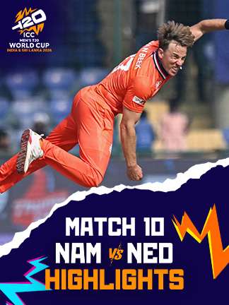 Namibia vs Netherlands - 10th Match Highlights