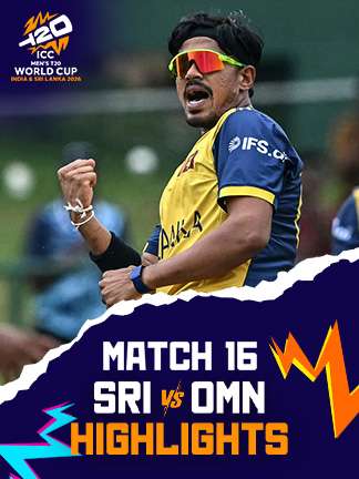 Sri Lanka vs Oman - 16th Match Highlights