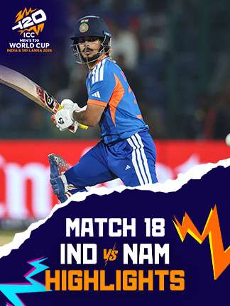 India vs Namibia - 18th Match Highlights