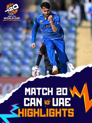 Canada vs UAE - 20th Match Highlights