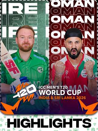 Ireland vs Oman - 22th Match Highlights
