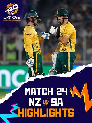New Zealand vs South Africa - 24th Match Highlights