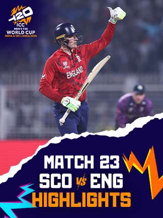 Scotland vs England - 23rd Match Highlights