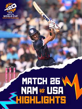 Namibia vs USA - 26th Match Highlights