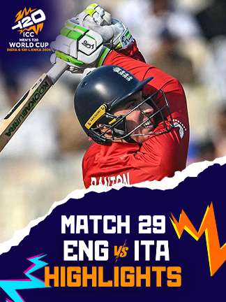 England vs Italy - 29th Match Highlights