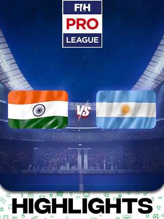 FIH PRO LEAGUE 2025/26 - India vs Argentina - Highlights