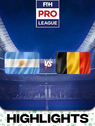 FIH PRO LEAGUE 2025/26 - Argentina vs Belgium - Highlights