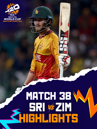 Sri Lanka vs Zimbabwe - 38th Match Highlights