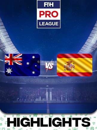 FIH PRO LEAGUE 2025/26 - Australia Women vs Spain Women - Highlights