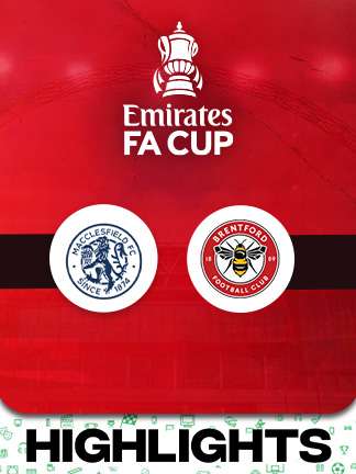 FA Cup 2025/26 - Macclesfield vs Brentford