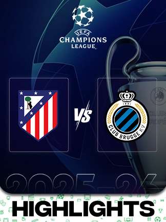 UCL 2025/26 - Atletico Madrid vs Club Brugge