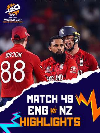 New Zealand vs England - 49th Match Highlights