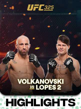 UFC 325 - Volkanovski vs Lopes 2